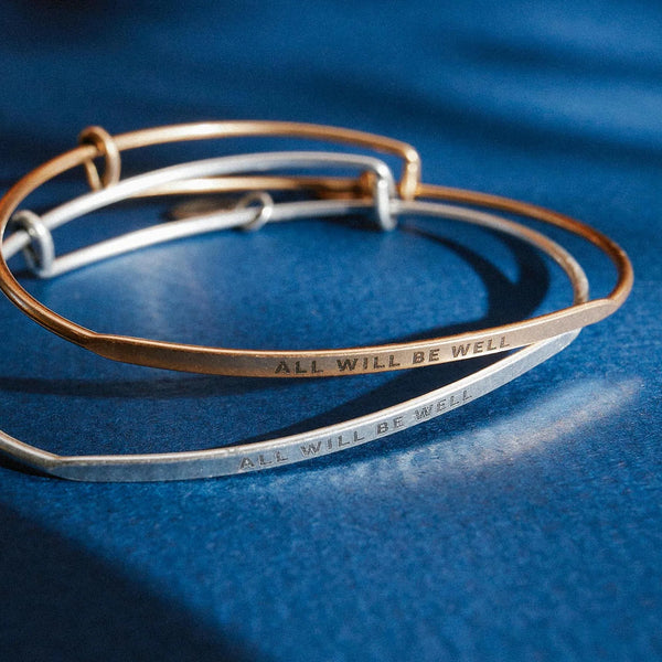 "All Will Be Well" Posey Bangle