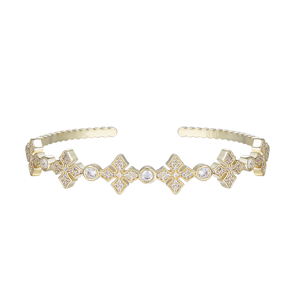 Radiant Cross Cuff Bracelet, Natalie Wood Designs