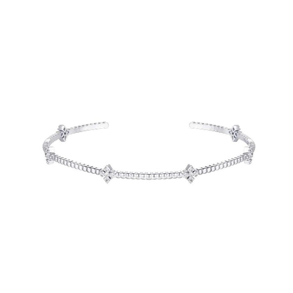 Radiant Cross Mini Cuff Bracelet