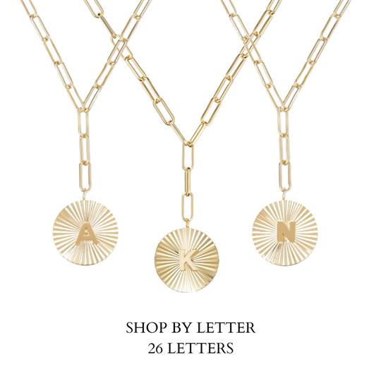She's Spicy Lariat Initial Necklace
