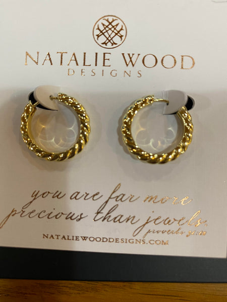 She's Spicy Huggie Earrings