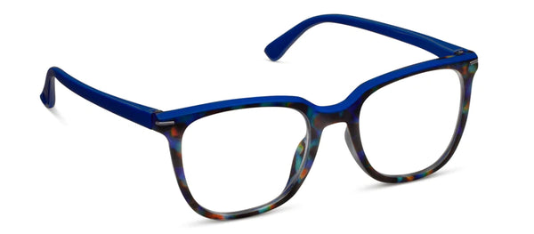 Dante Style - Cobalt Tortoise & Blue Readers