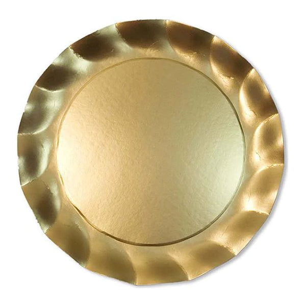 Wavy Paper Dinner Plates