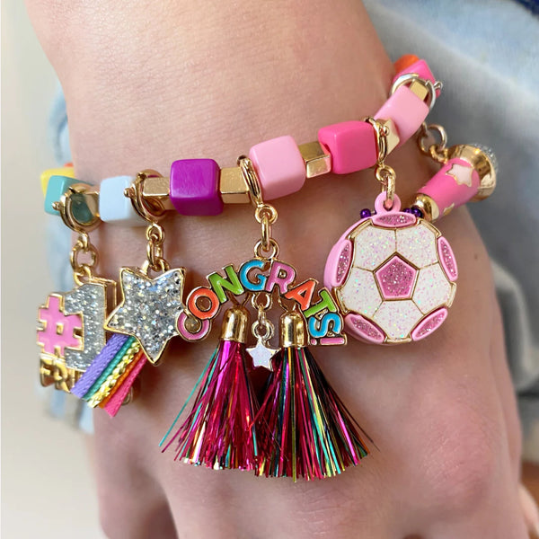 Charm - Gold Congrats