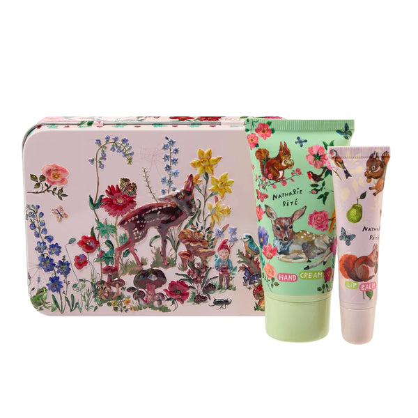 Nathalie Lete Hand Cream  & Lip Tint in Tin