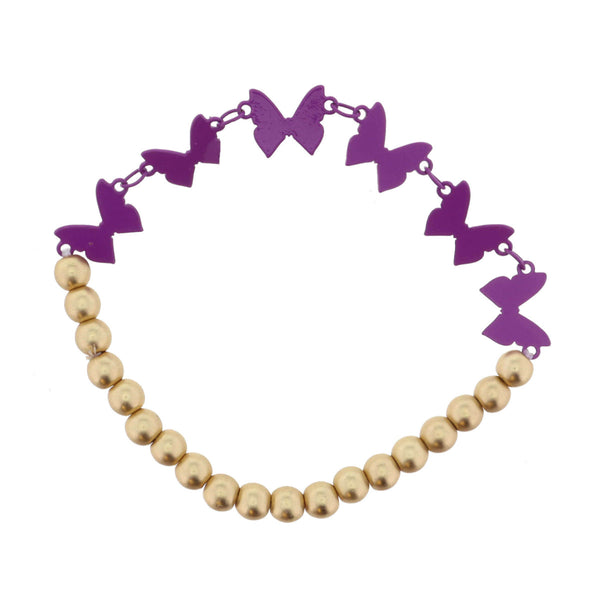 Kids Metal Bracelets, 12 Assorted