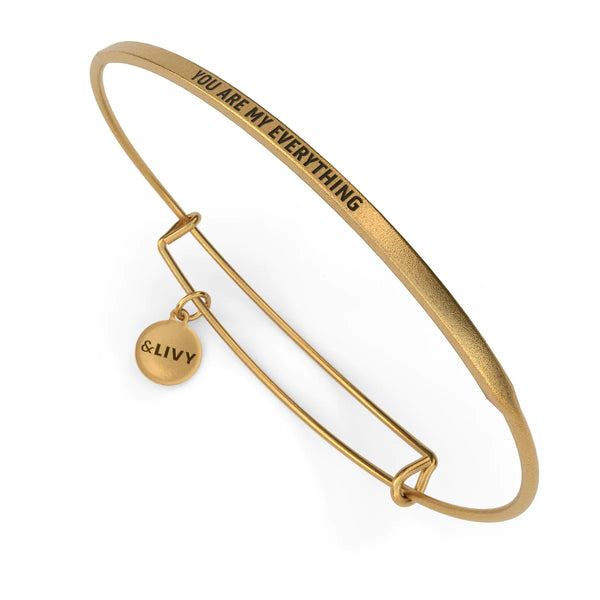 "You Are My Everything" Posey Bangle