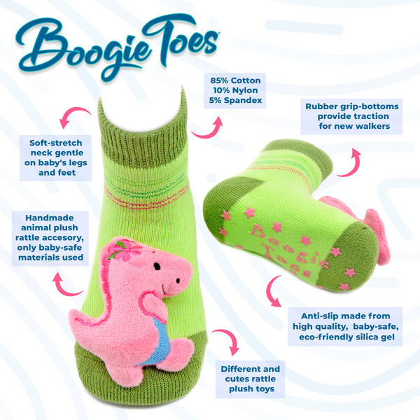 Bulldog Boogie Toes Rattle Socks