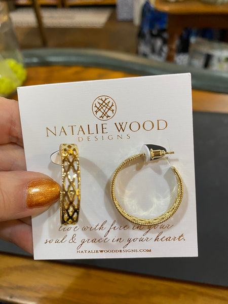Graceful Hoop Earrings