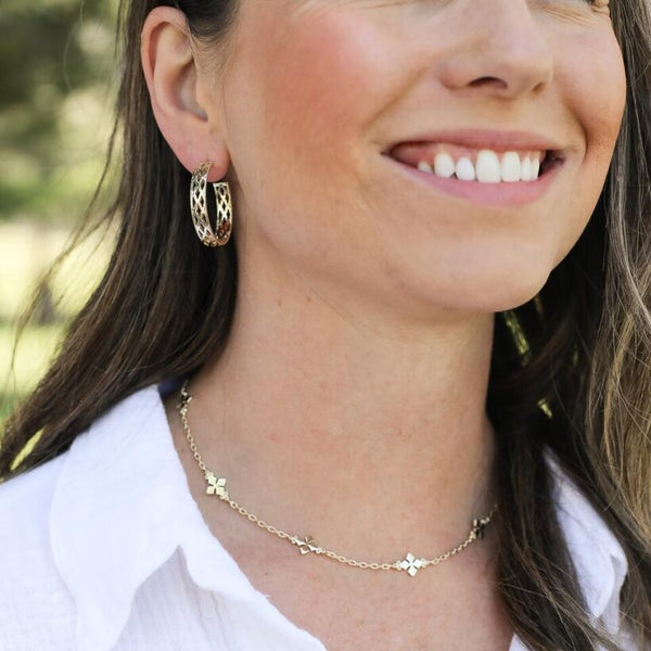 Believer Cross Mini Necklace