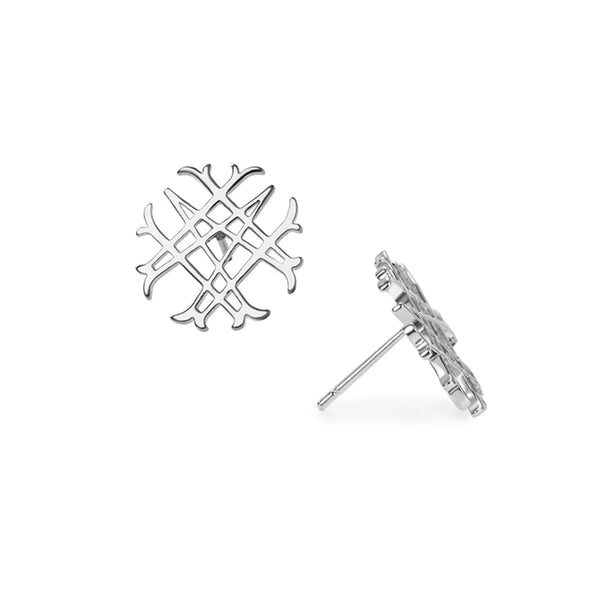 Logo Stud Earrings