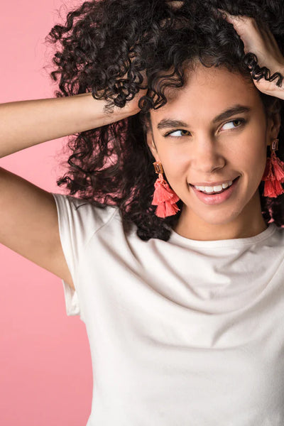 Skylar Crystal Fringe Earrings