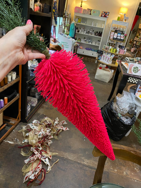 Hanging Pink Carrots