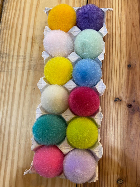 Flocked Eggs