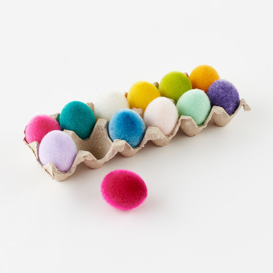 Flocked Eggs