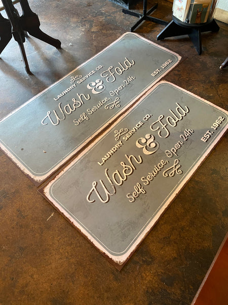 Vinyl Floor Mat - Laundry