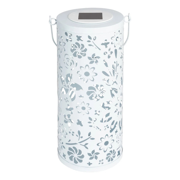 Punched Metal Bloom Lantern