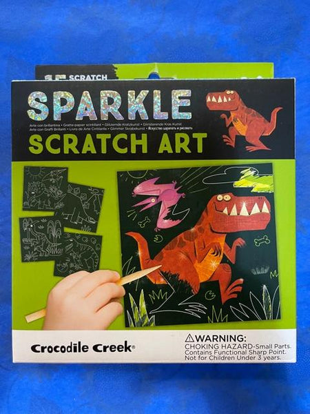 Sparkle Scratch Art