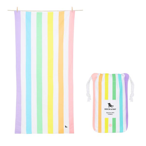 Quick Dry Beach Towel- Unicorn Waves