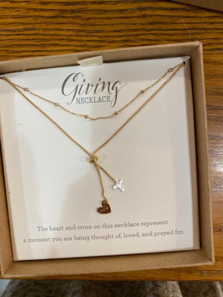 Lariat Charm Necklace
