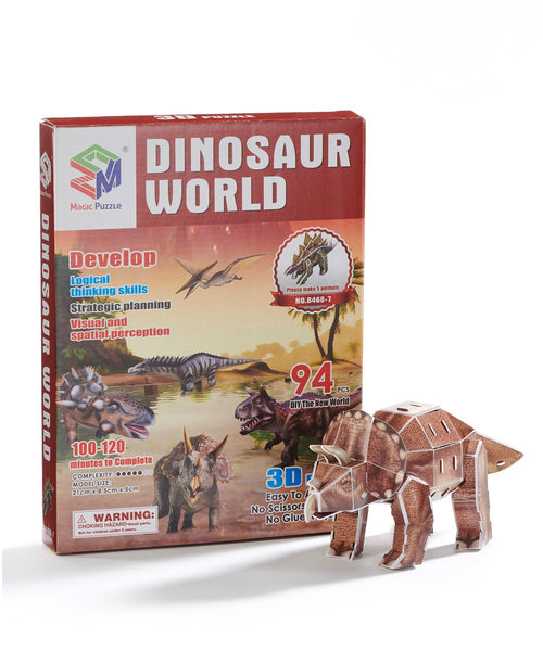 3D Dinosaur Puzzles