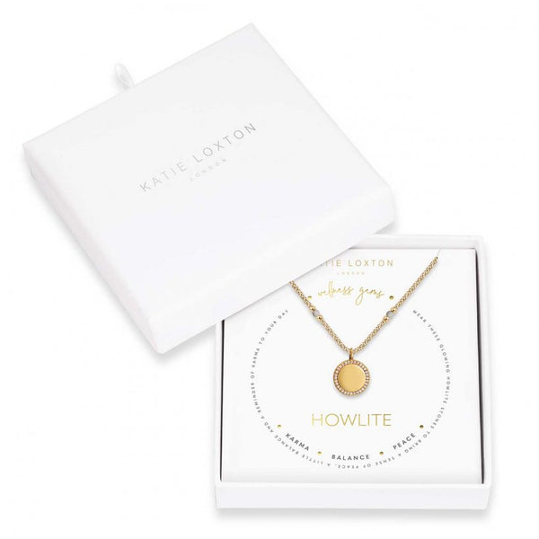 Katie Loxton - Wellness Necklace Collection- Blue Agate
