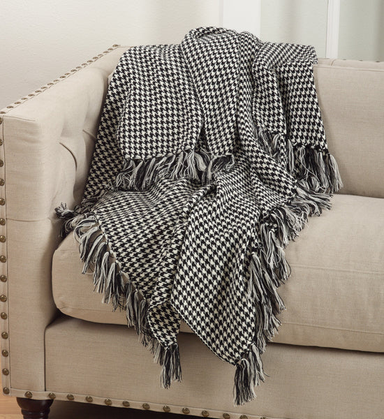 Throws - Black Color Waves Options