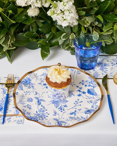 Wavy Paper Dinner Plates