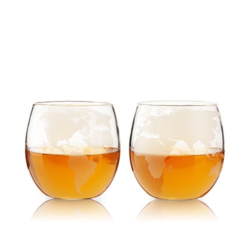 Globe Whiskey Tumbler