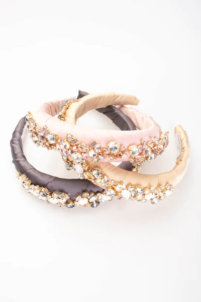 Crystal Puff Headband