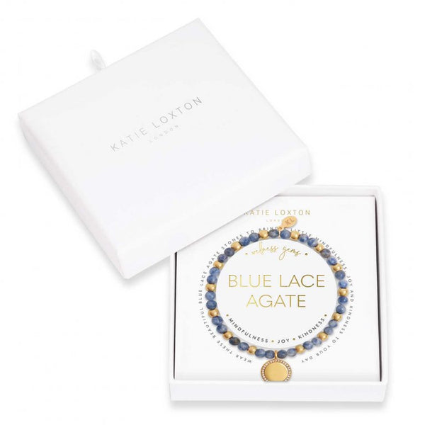 Katie Loxton - Wellness Bracelet- Lapis